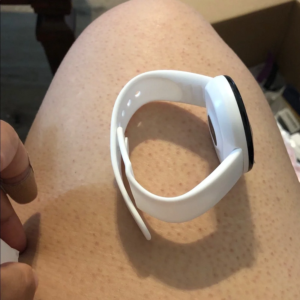 White Smart Watch Fitness Tracker - Smart Watch